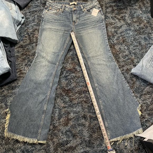 Free People - We the free wide flare jeans size 28 - Picture 4 of 5